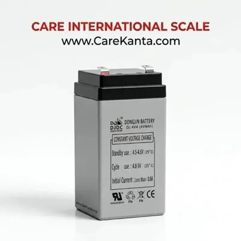4V Battery Scale Spare Parts - Care International Scale Pakistan