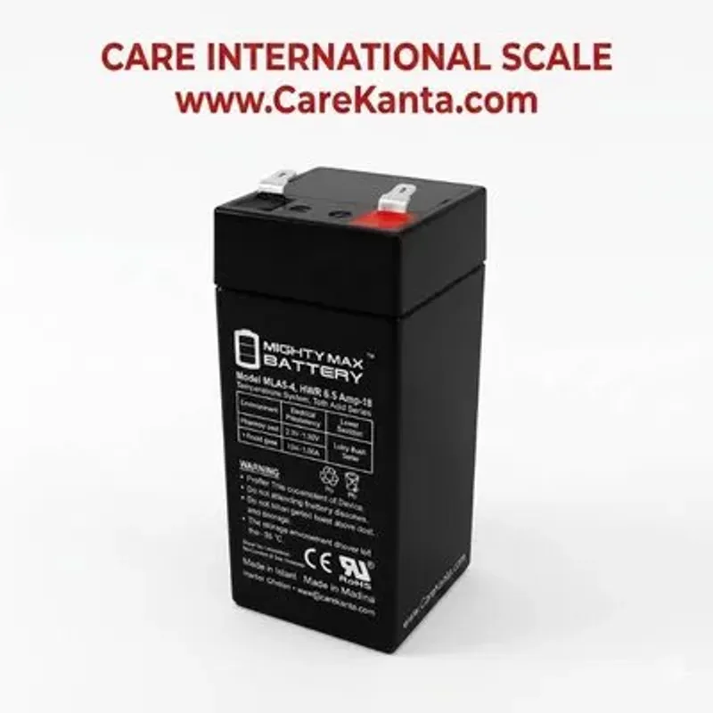 4v Battery Scale Spare Parts - Care International Scale Pakistan