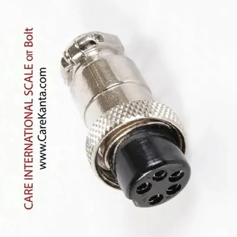 5 Pin Connector for Weighing Indicator Industrial Weighing Scales - Care International Scale Pakistan