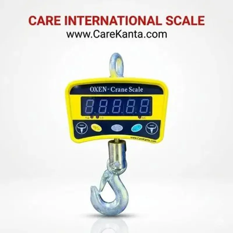 500kg OXEN Hanging Crane Scale Hanging Scales - Care International Scale Pakistan