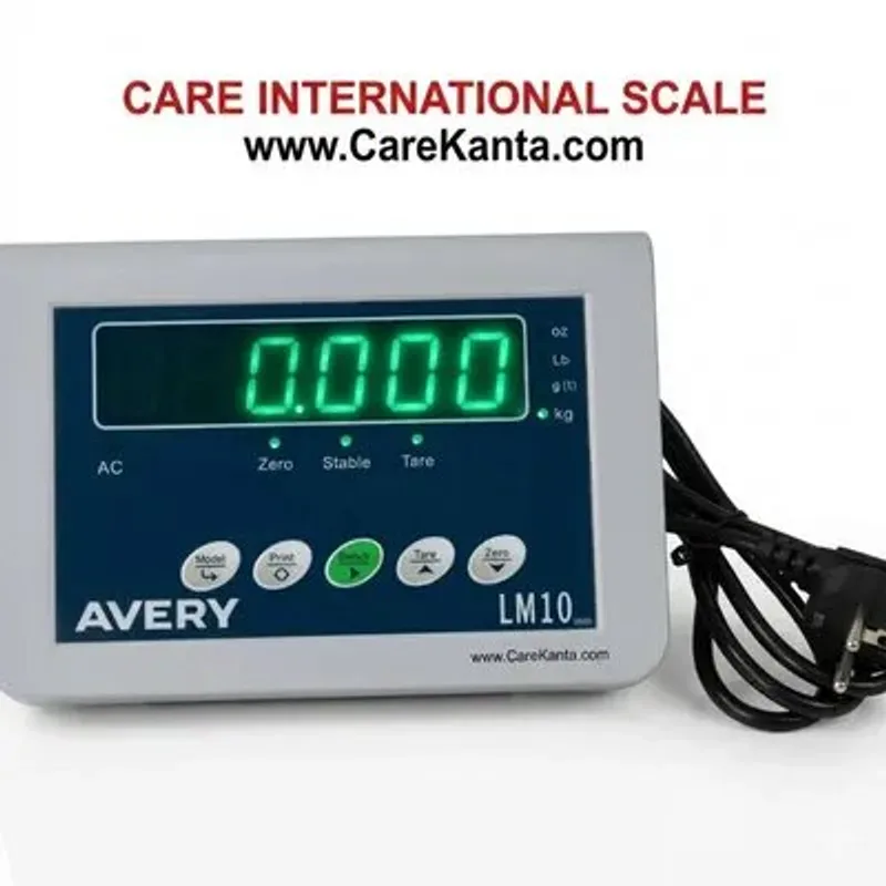 Avery LM10 Digital Weighing Indicator Indicators & Controllers - Care International Scale Pakistan