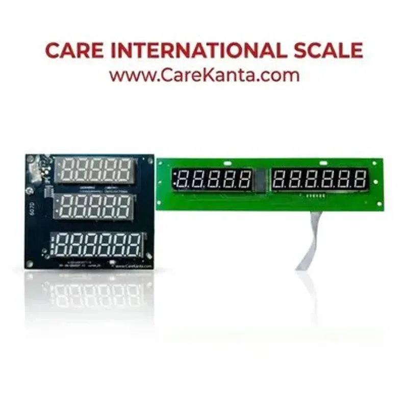 Display Board  607 D Scale Spare Parts - Care International Scale Pakistan