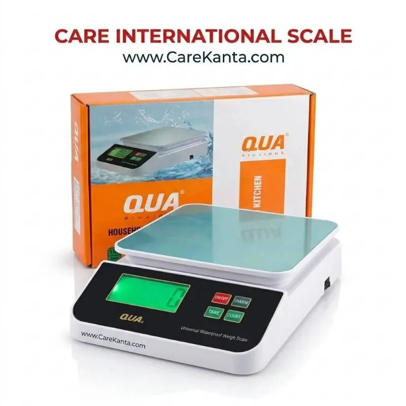 QUA 3kg Precision Digital Kitchen Scale Scale Spare Parts - Care International Scale Pakistan