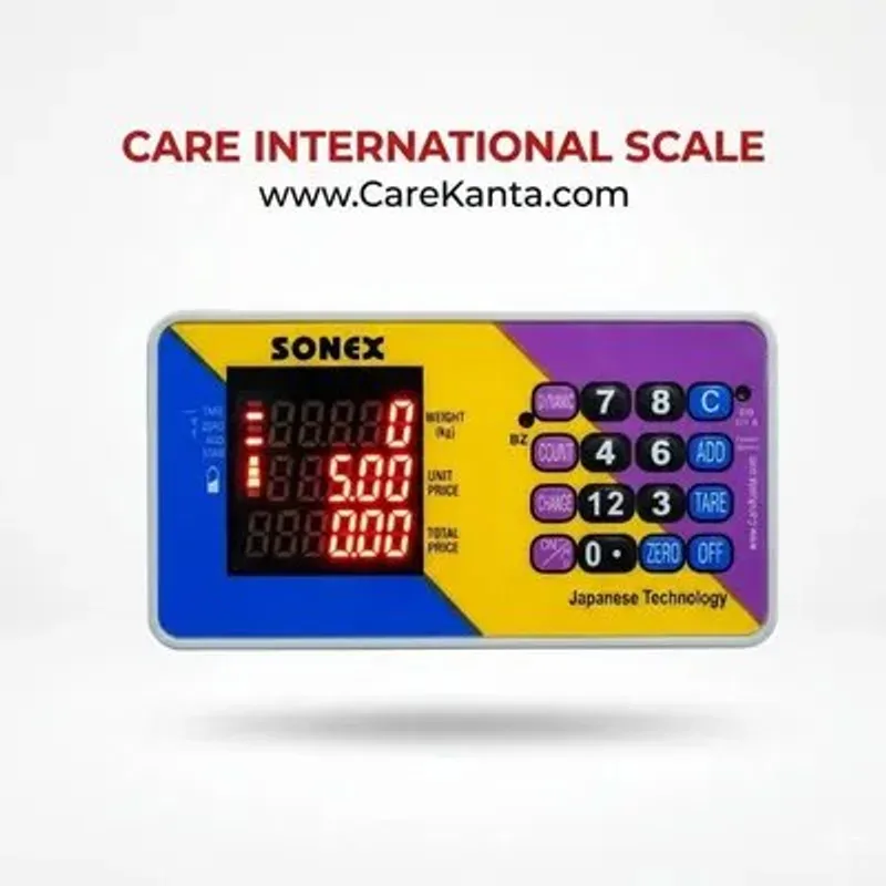 Sonex Weighing Indicator Indicators & Controllers - Care International Scale Pakistan