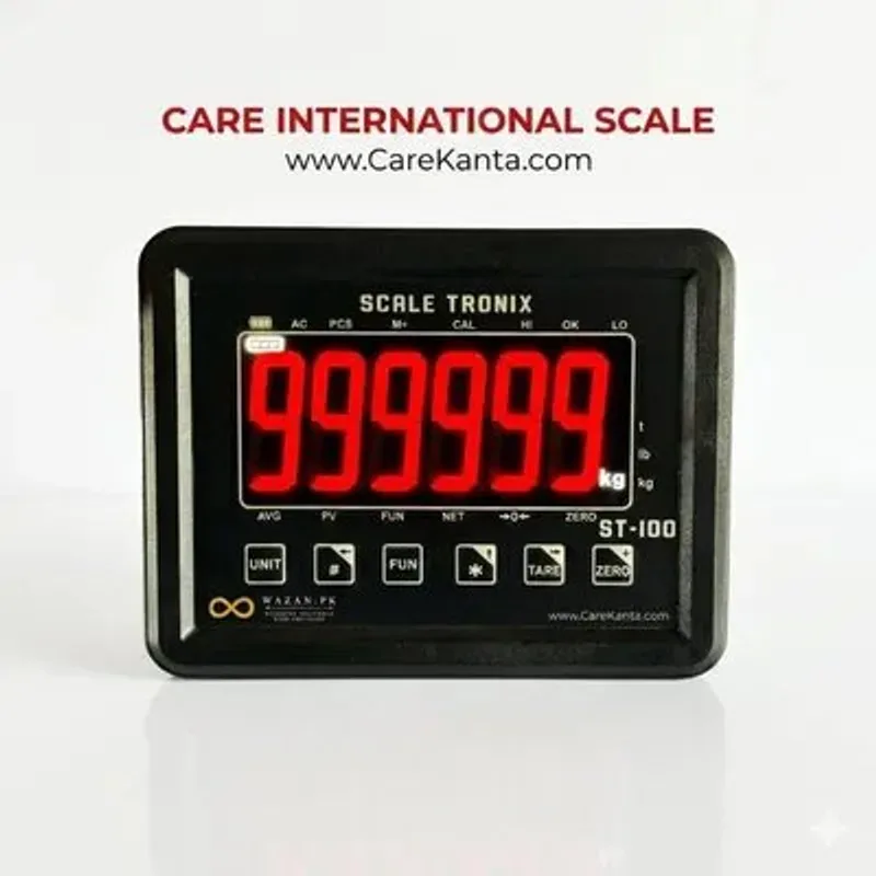 ST100 Weighing Indicator Indicators & Controllers - Care International Scale Pakistan