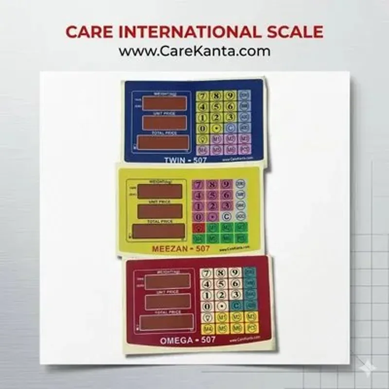 Sticker fir Display 2021 / 507 Scale Spare Parts - Care International Scale Pakistan