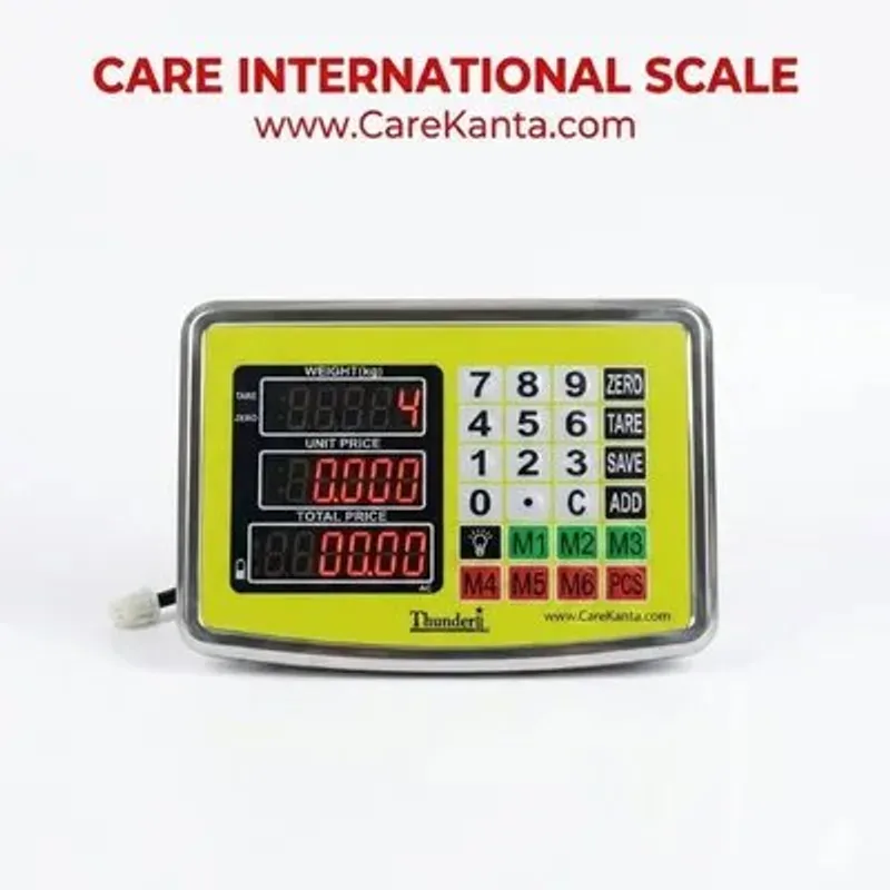 Thunder price computing weight indicator Indicators & Controllers - Care International Scale Pakistan