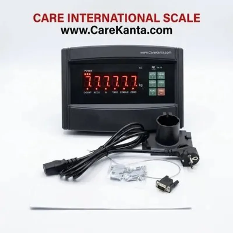 YH T9 Plastic Body, RS232 , 6v Battery, Yaohua China Indicators & Controllers - Care International Scale Pakistan